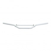 GUIDON 50 A BOITE REPLAY CROSS ALU DIAM 22.2mm L810mm H105mm BLANC AVEC BARRE DE RENFORT