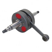EMBIELLAGE-VILEBREQUIN 50 A BOITE ARTEK K2 POUR DERBI 50 SENDA 1996+2005-GILERA 50 SMT 2000+2005. RCR (MOTEUR DERBI EURO 2)